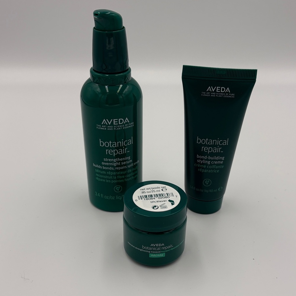 Brand New Aveda Botanical Repair Trio - Green Packaging